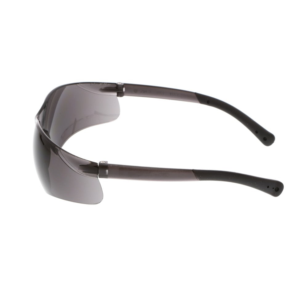 MCR Safety BearKat BK1 Safety Glasses with Gray Lenses Left Temple View