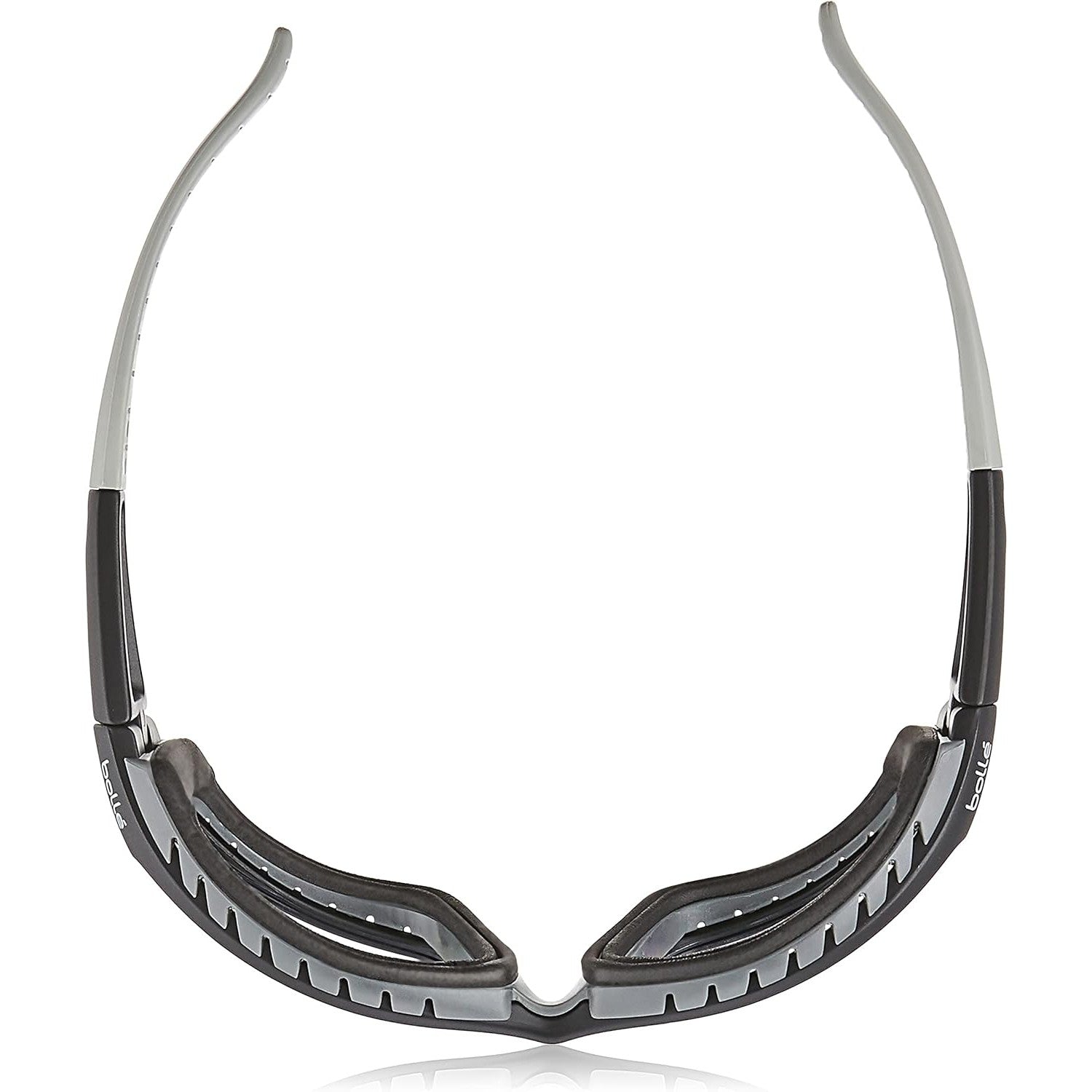 Bolle 40085 Tracker Safety Glasses-Goggles with Clear Lenses Top View