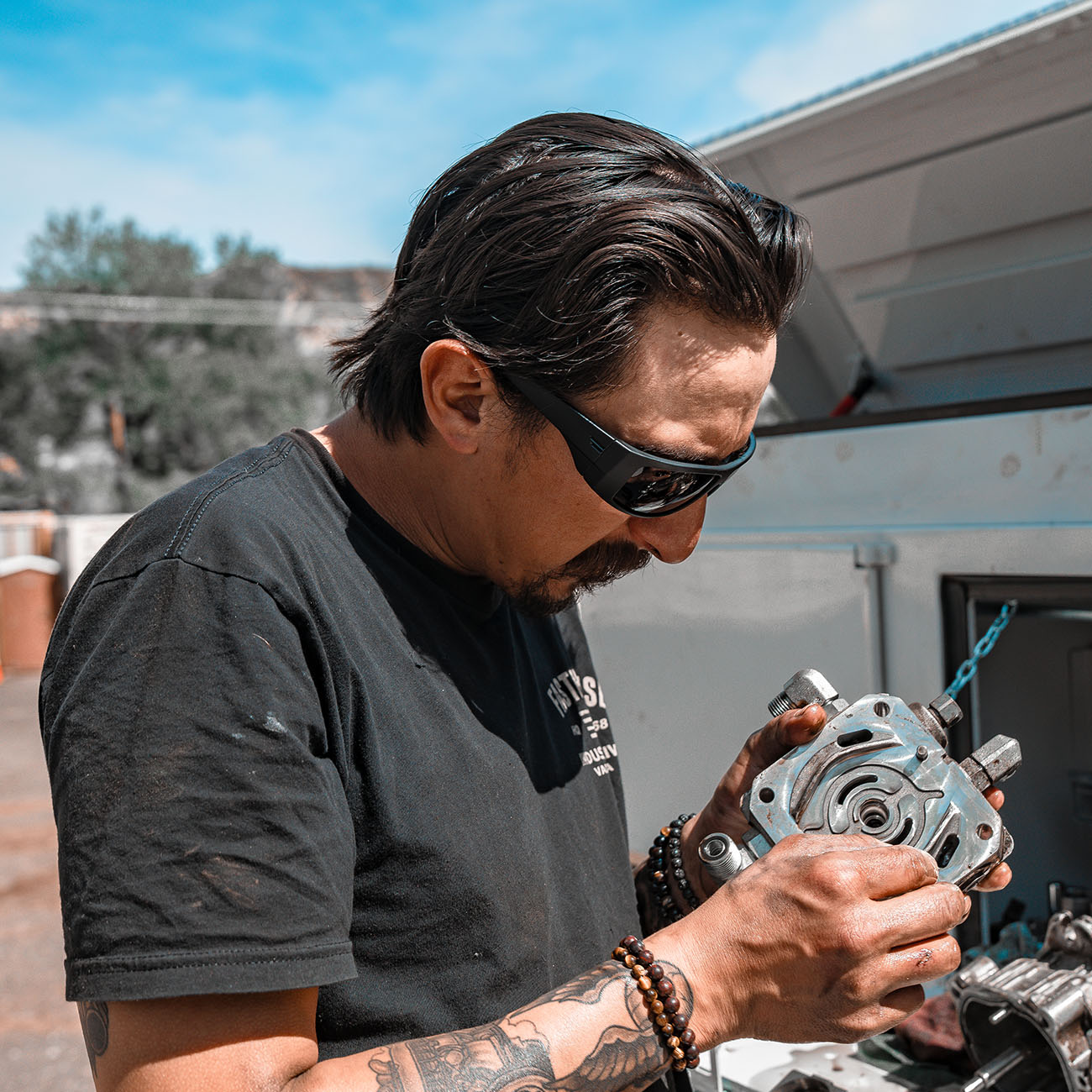 TOROE FALCON ANSI Z87+ Polarized Safety Glasses-6