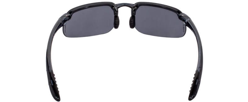 Crossfire ES4 Safety Glasses with Crystal Black Frame and Smoke Lens