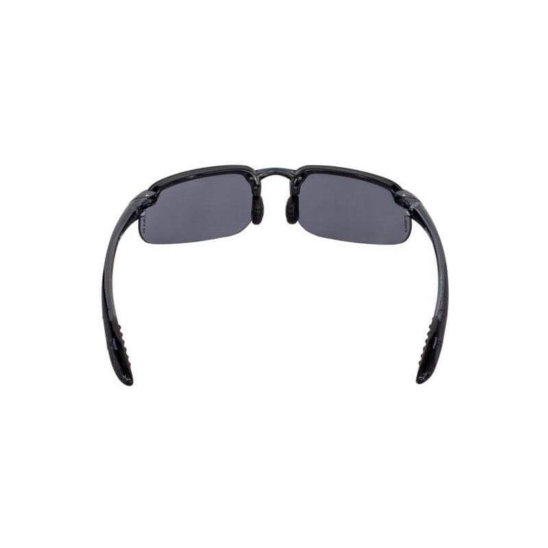 Crossfire ES4 Safety Glasses with Crystal Black Frame and Smoke Lens