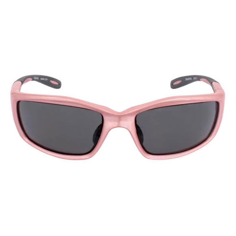 Crossfire Infinity Safety Glasses with Pearl Pink Frame and Dark Smoke Lens-CF-22528-Safety Glasses USA-2