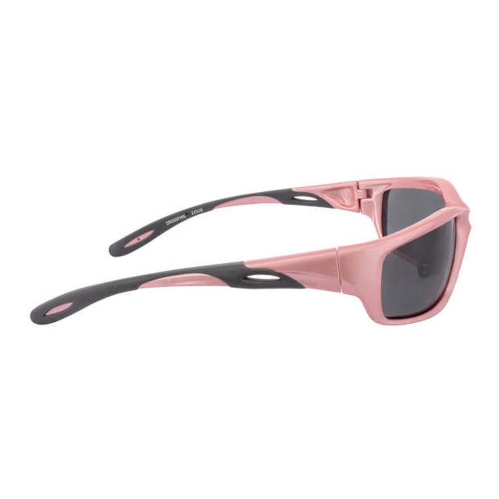 Crossfire Infinity Safety Glasses with Pearl Pink Frame and Dark Smoke Lens-CF-22528-Safety Glasses USA-5