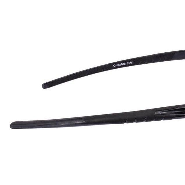 few. サングラス　BLK/GRY Crossfire ES5 Safety Glasses Black Frame with Smoke Lens