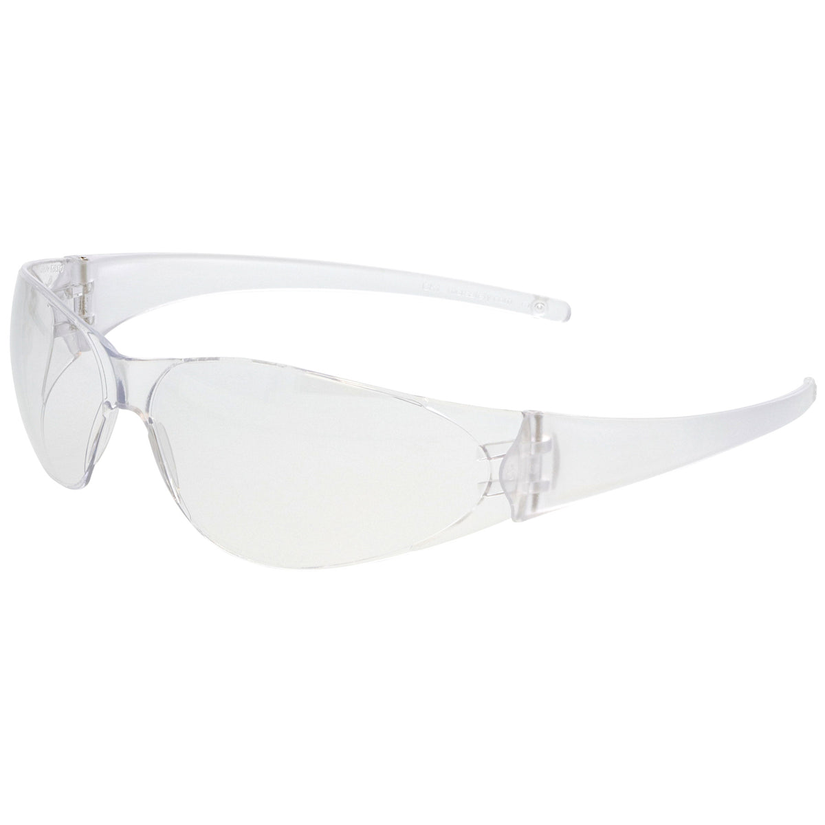 MCR Safety CK1 Safety Glasses with Clear Anti-Fog Lens