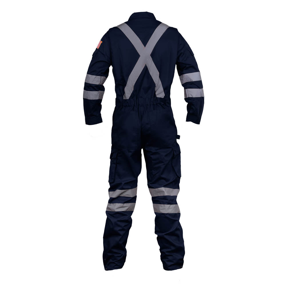 Just In Trend Premium High-Visibility Coveralls with Leg Zipper