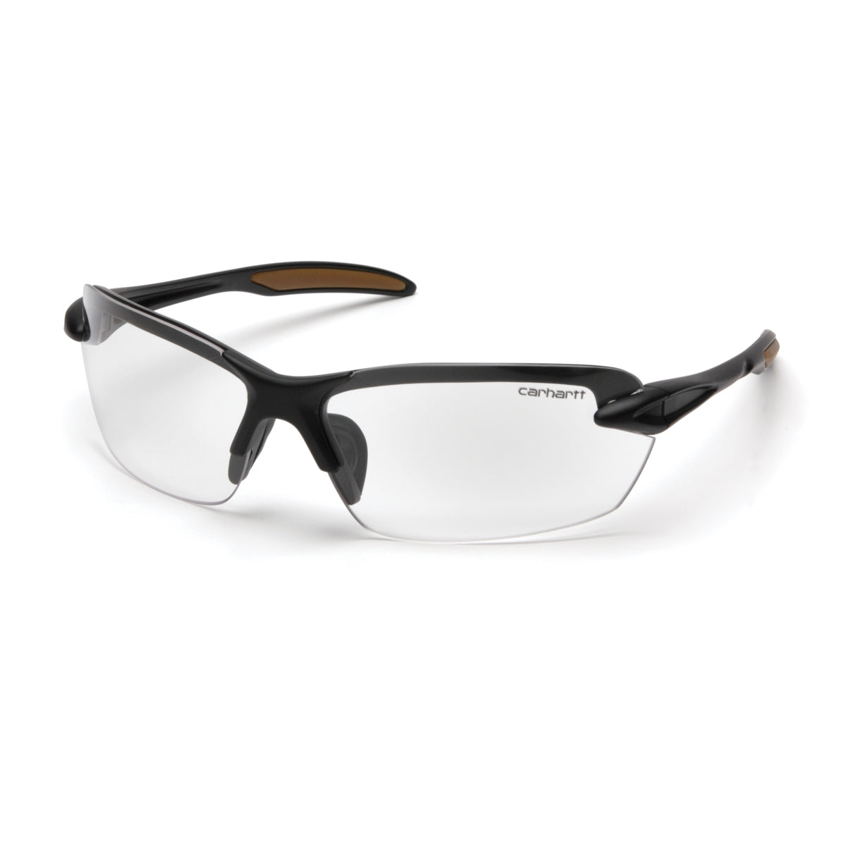 Carhartt CHB310D Spokane Safety Eyewear  Black Frame Clear Lens
