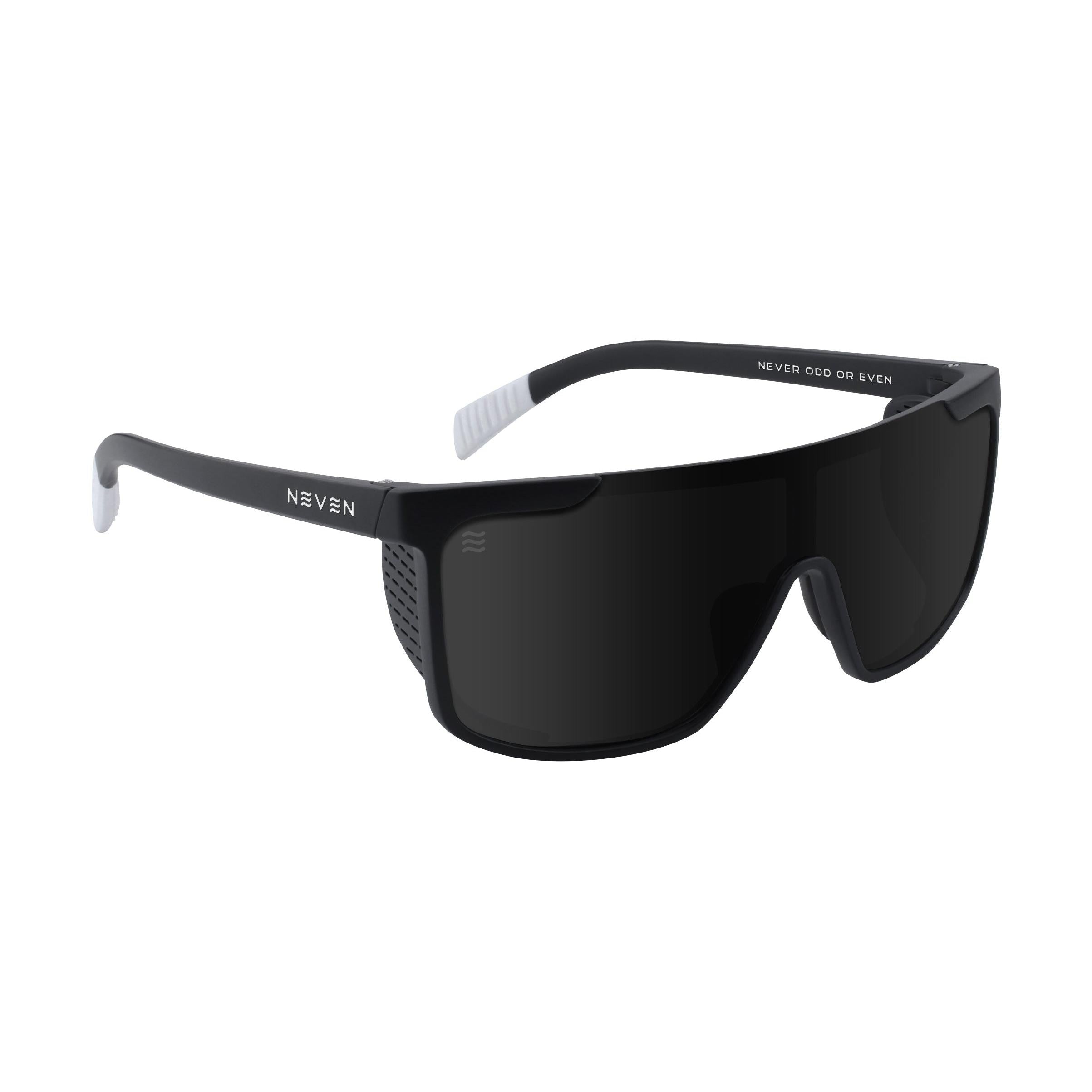 Neven Pitch Black Polarized Sunglasses