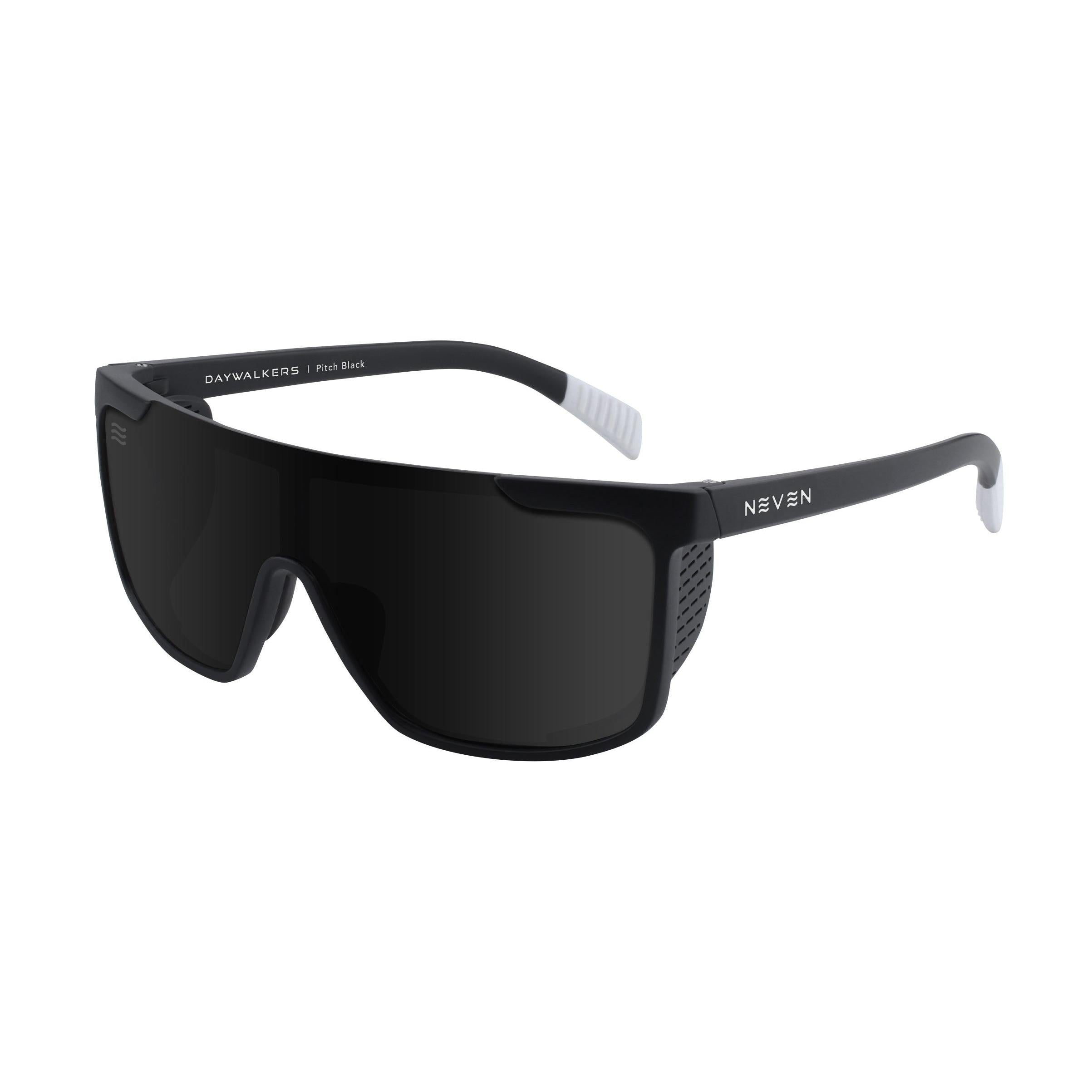 Neven Pitch Black Polarized Sunglasses
