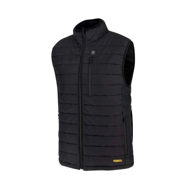 DEWALT Men's Heated Lightweight Puffer Vest With Battery