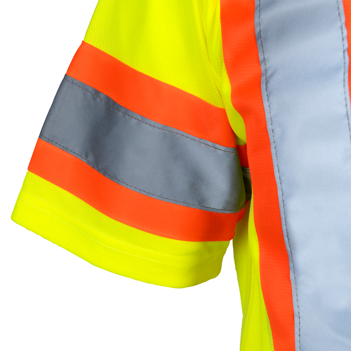 Jorestech Hi-Vis X-Back Reflective Two-Tone Safety Polo Shirt