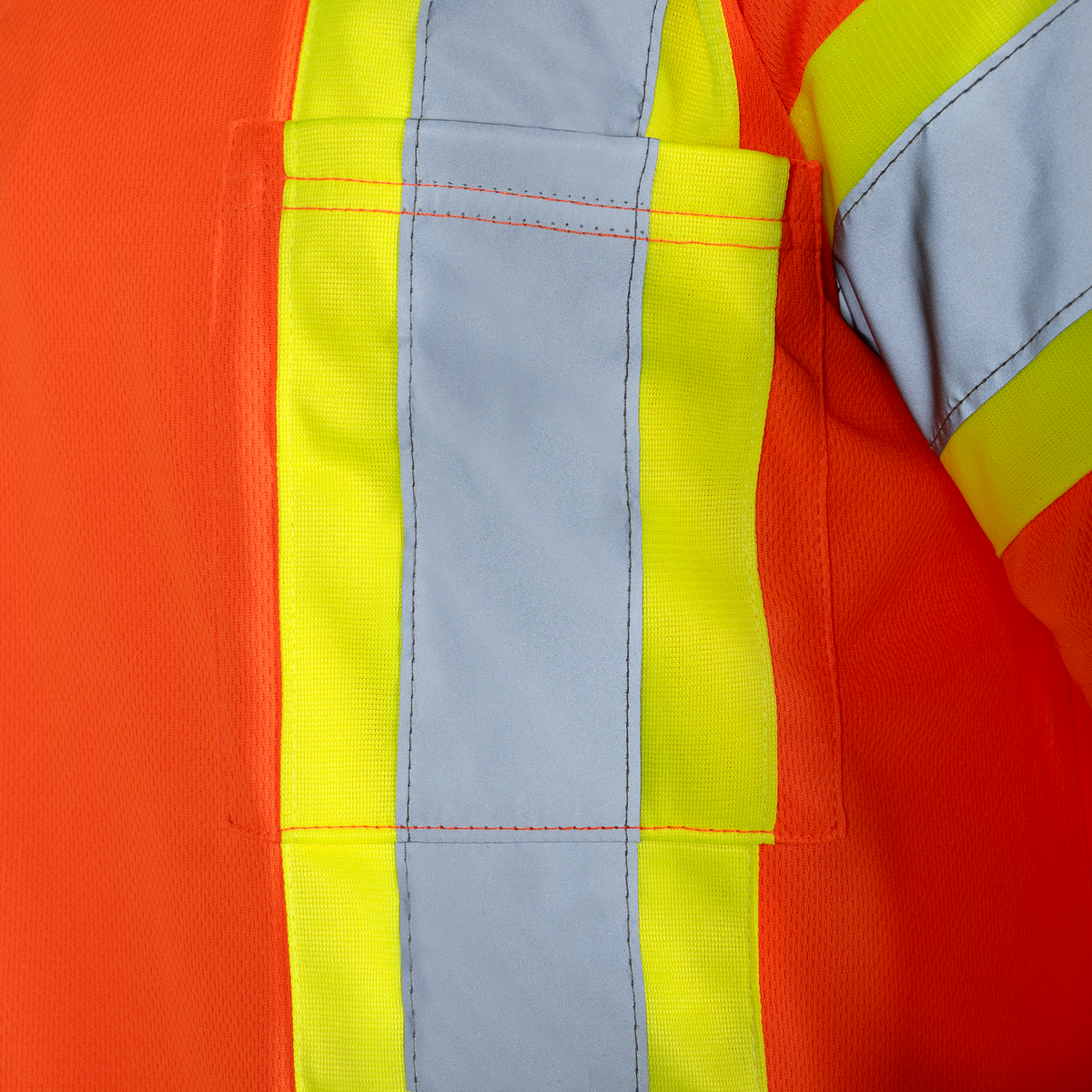Jorestech Hi-Vis X-Back Reflective Two-Tone Safety Polo Shirt