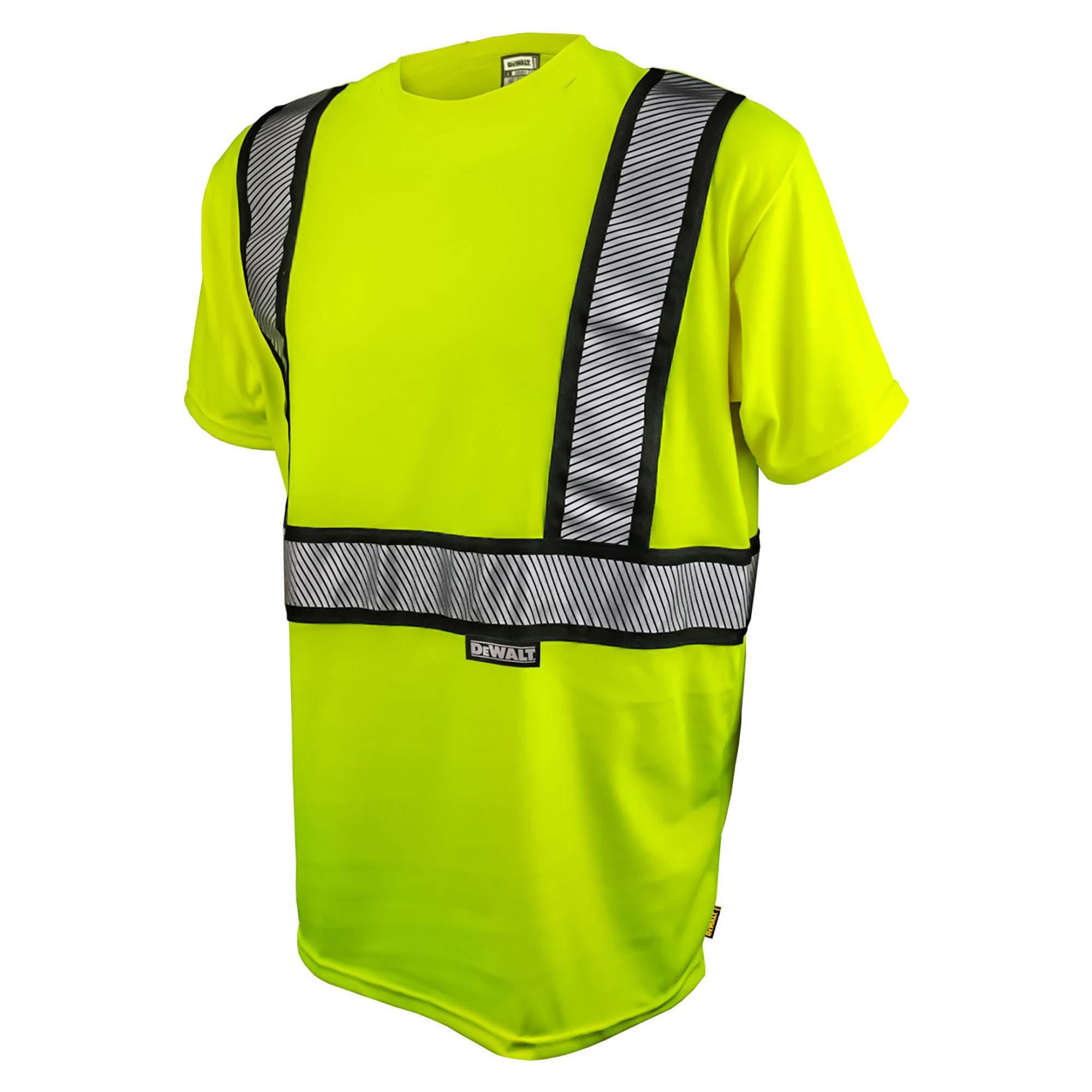 DEWALT DST911 Type R Class 2 Modacrylic FR Short Sleeve Safety Shirt Front