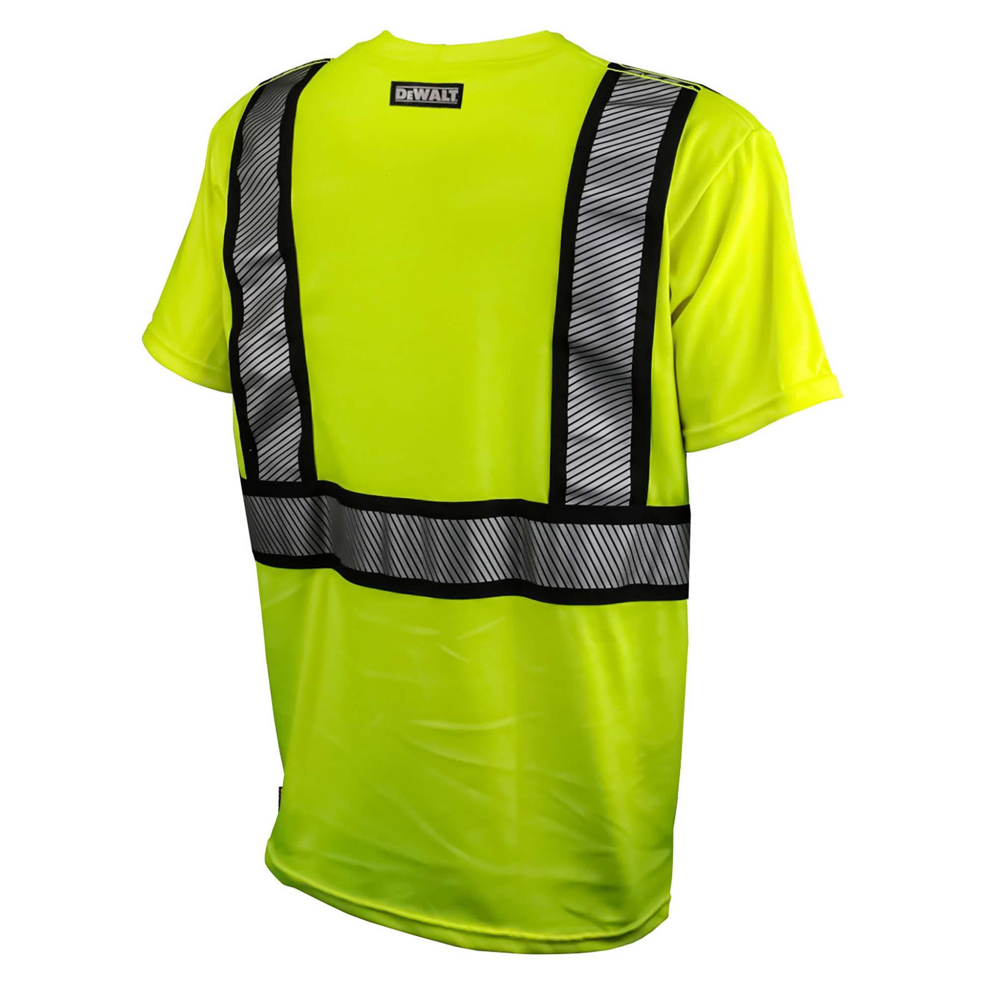 DEWALT DST911 Type R Class 2 Modacrylic FR Short Sleeve Safety Shirt Back