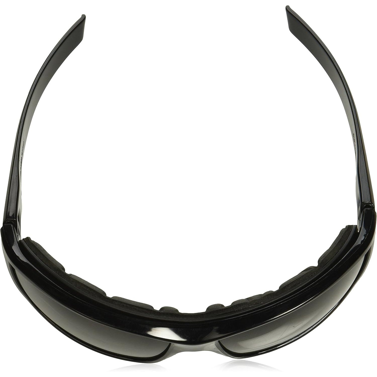 DEWALT DPG83-21D Converter Safety Glasses with Foam Gasket and Gray Anti-Fog Lenses Top View