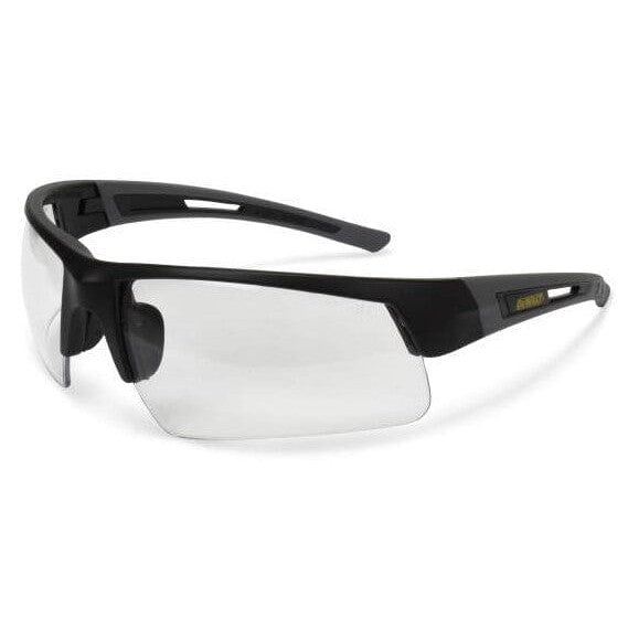 DeWalt Crosscut Safety Glasses with Black/Gray Frame and Clear Lenses-DPG100-1-Safety Glasses USA-3