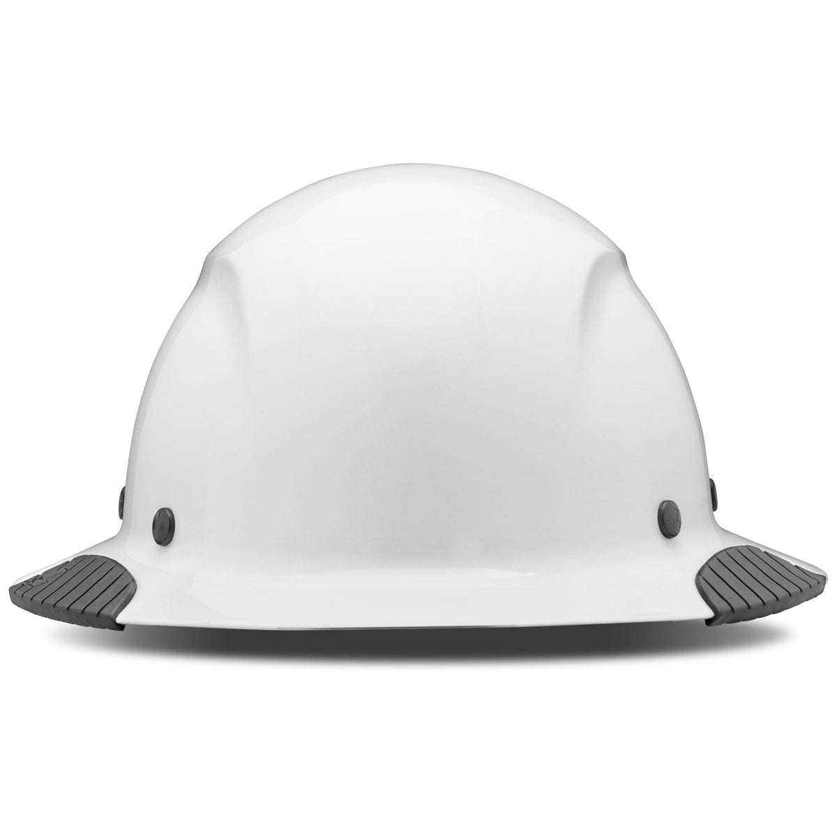 Lift Safety DAX Carbon Fiber White Full Brim Hardhat