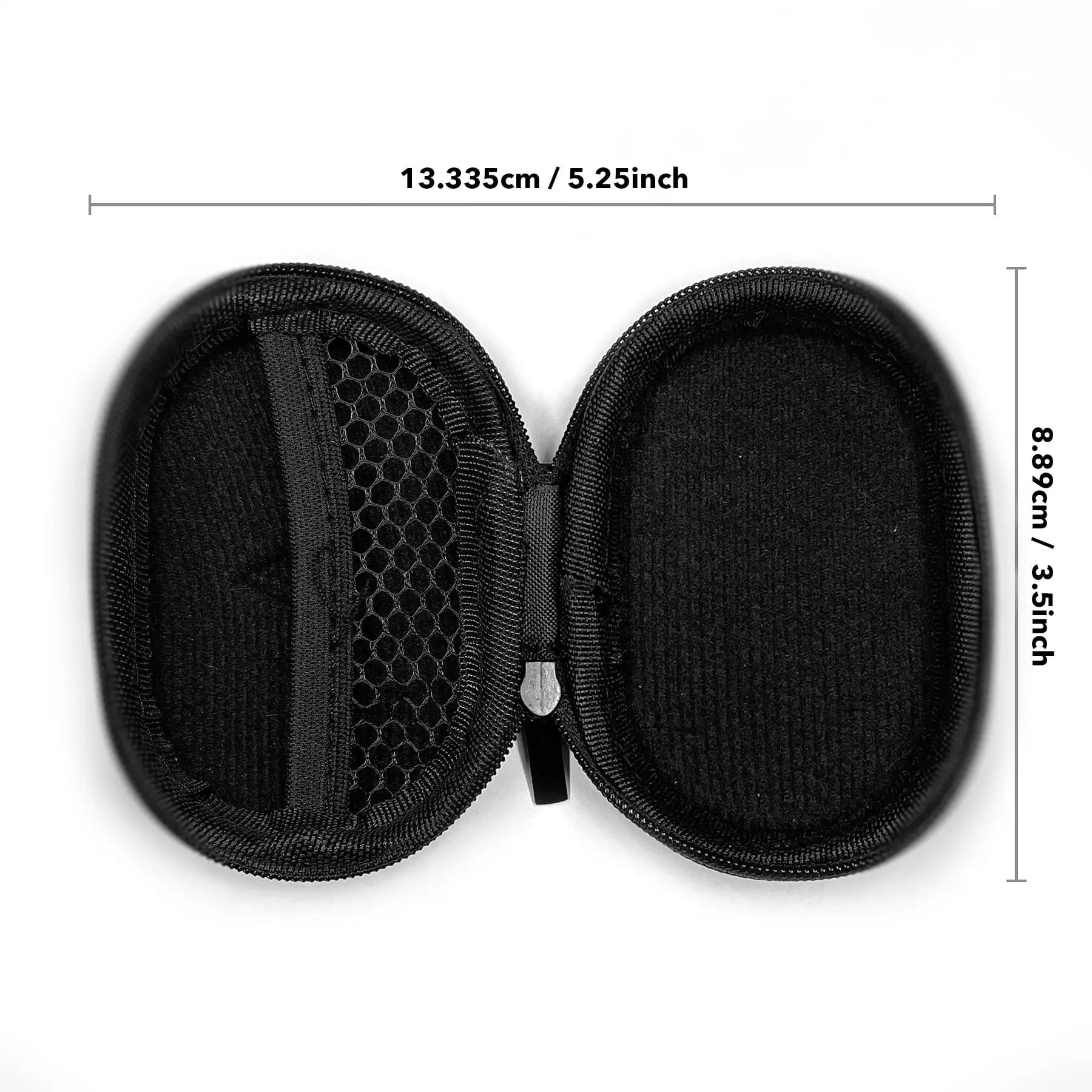 Decibullz Premium Earplug and Earphone Carrying Case-CASE-BLK-Safety Glasses USA-3