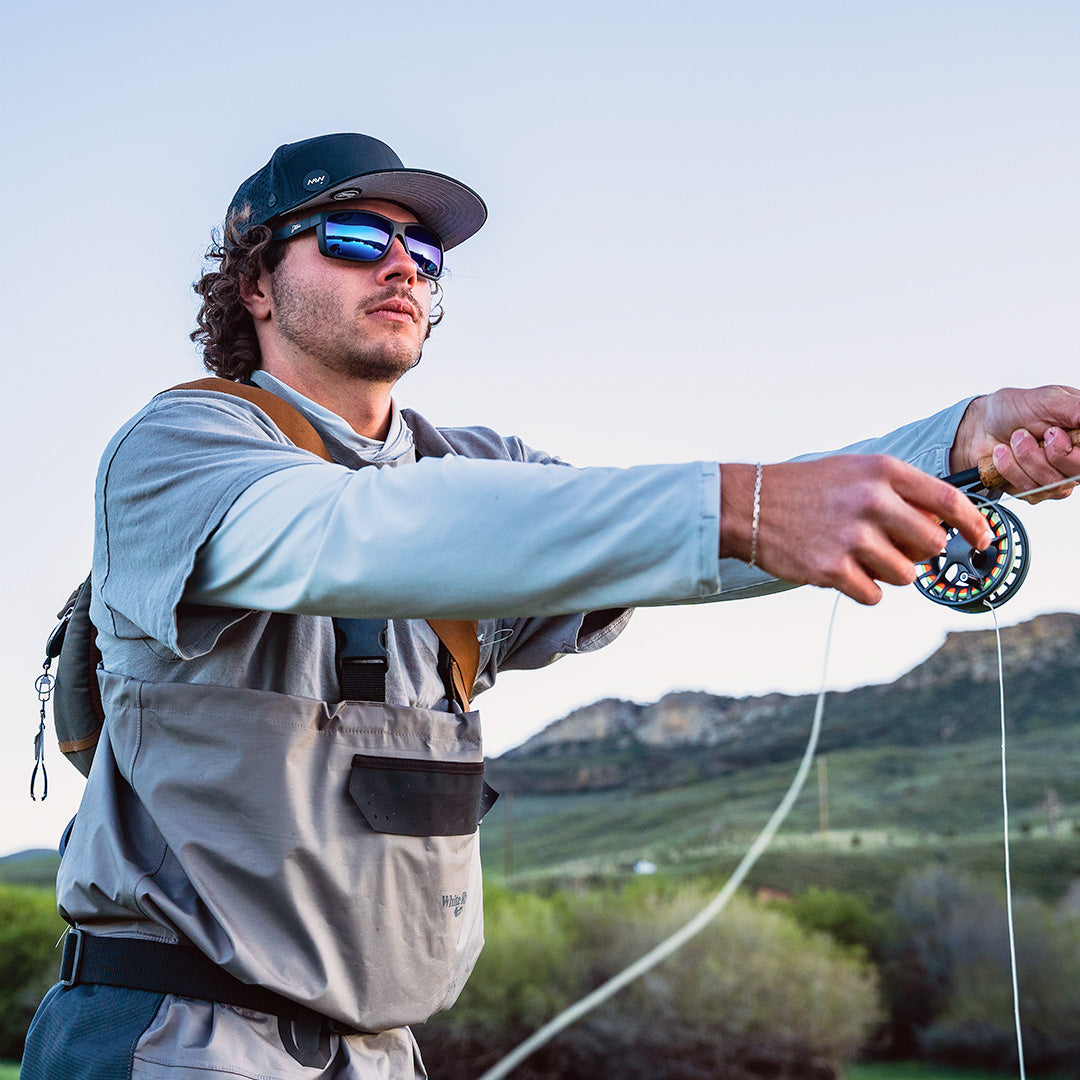 Detour Breach Z87+ Safety Glasses Polarized Deep Blue Lenses