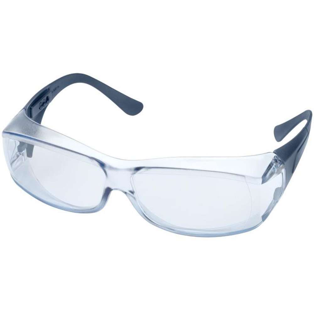 Delta Plus OVR-Spec III Metal Detectable Safety Glasses with Blue Anti-Fog Lenses