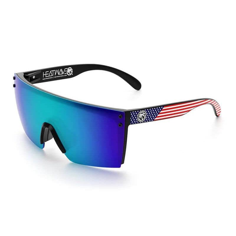 wave goggles Heat Wave Lazer Face Sunglasses: Stars & Stripes USA z87+