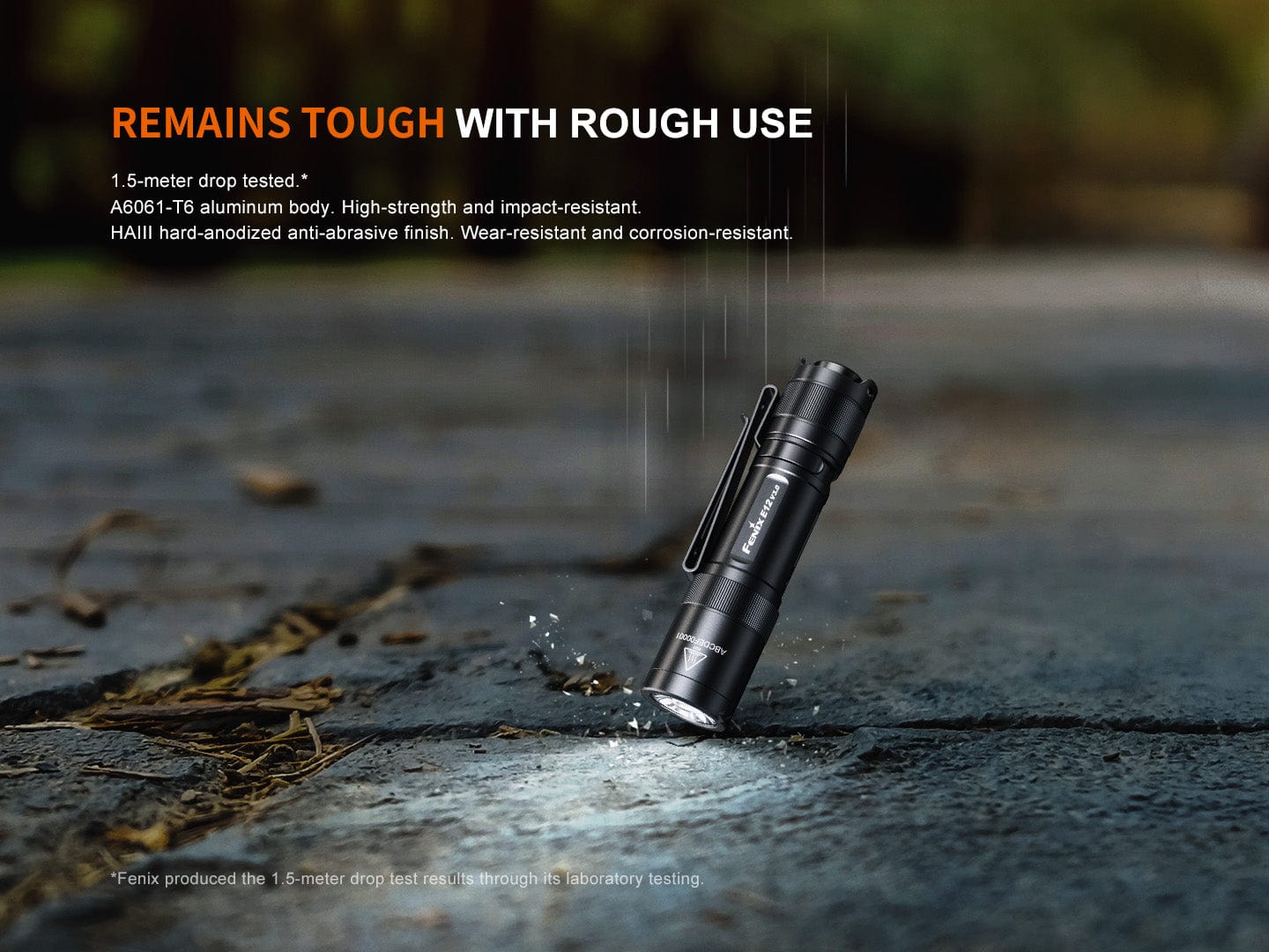 Fenix E12 V3 Portable EDC Flashlight - 200 Lumens