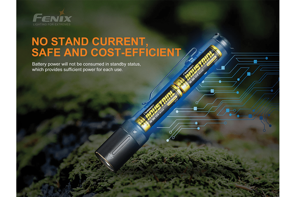 Fenix E20 V2.0 EDC Flashlight - 350 Lumens