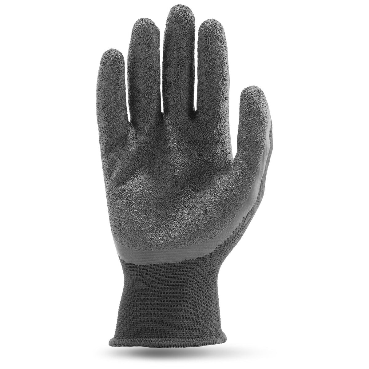 Lift Safety Crinkle Latex Gloves - 12 Pack
