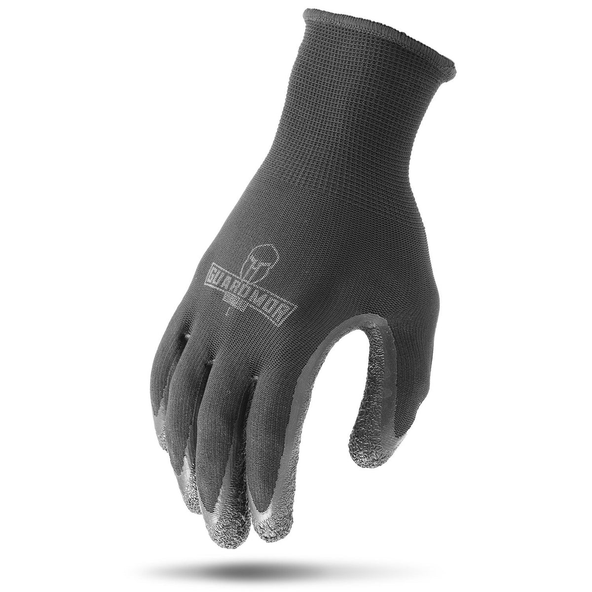 Lift Safety Crinkle Latex Gloves - 12 Pack