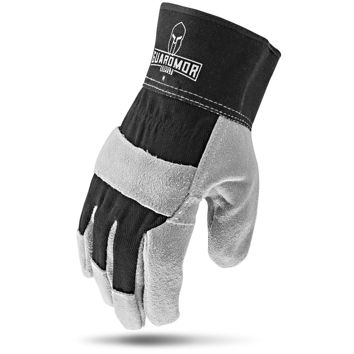 Lift Safety Split-Leather Gloves - 12 Pack