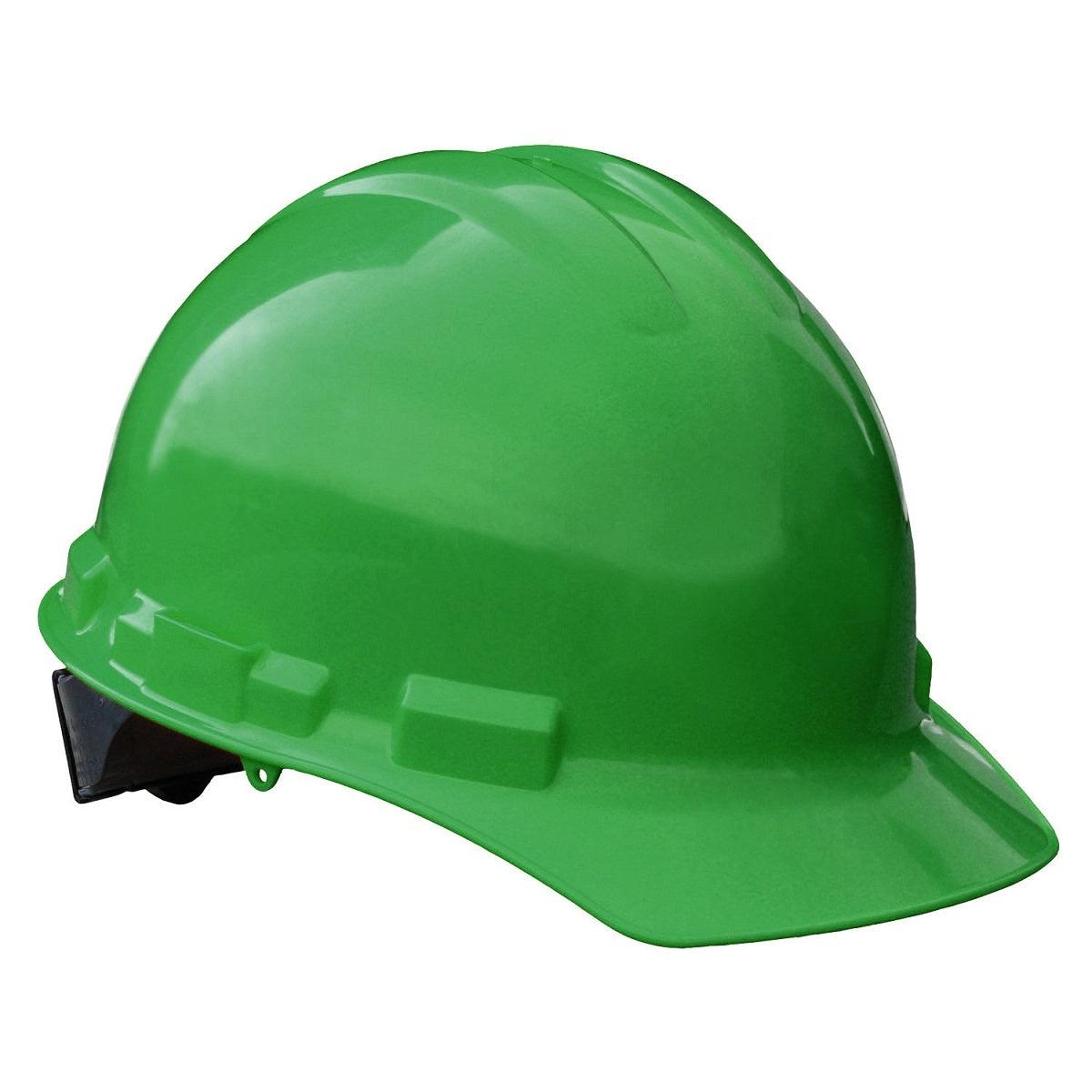 Radians Granite Cap Style Hard Hat 6 Point Ratchet Suspension Made in USA-Green-GHR6-GREEN-Safety Glasses USA-7