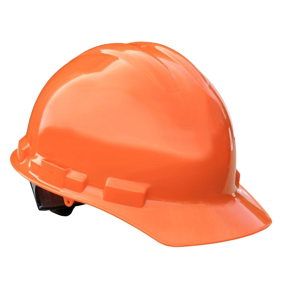 Radians Granite Cap Style Hard Hat 6 Point Ratchet Suspension Made in USA-Orange-GHR6-ORANGE-Safety Glasses USA-10