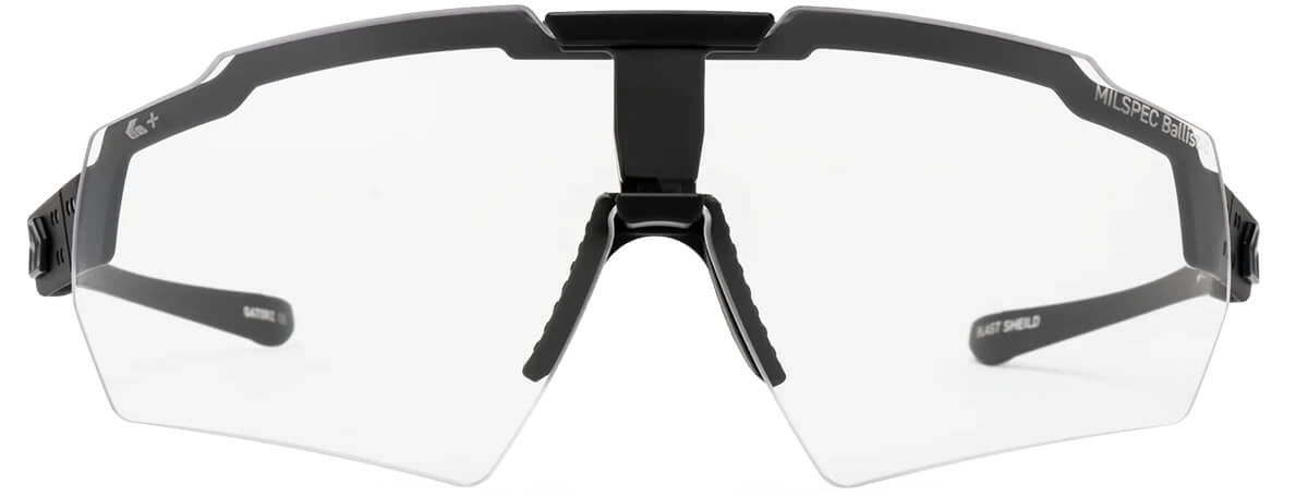Gatorz Blastshield Ballistic Safety Glasses with Clear Lens Front View