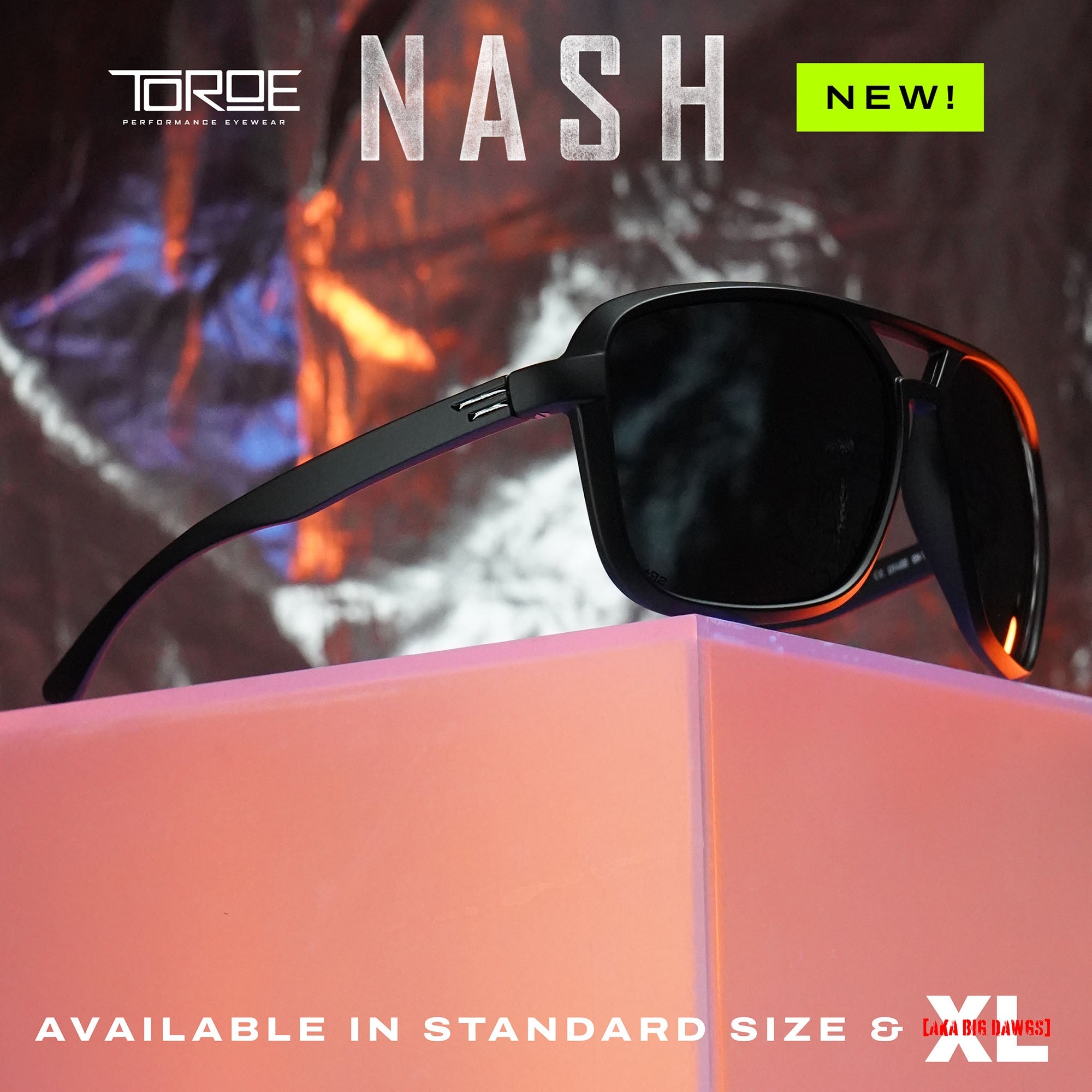 TOROE NASH Polarized Sunglasses