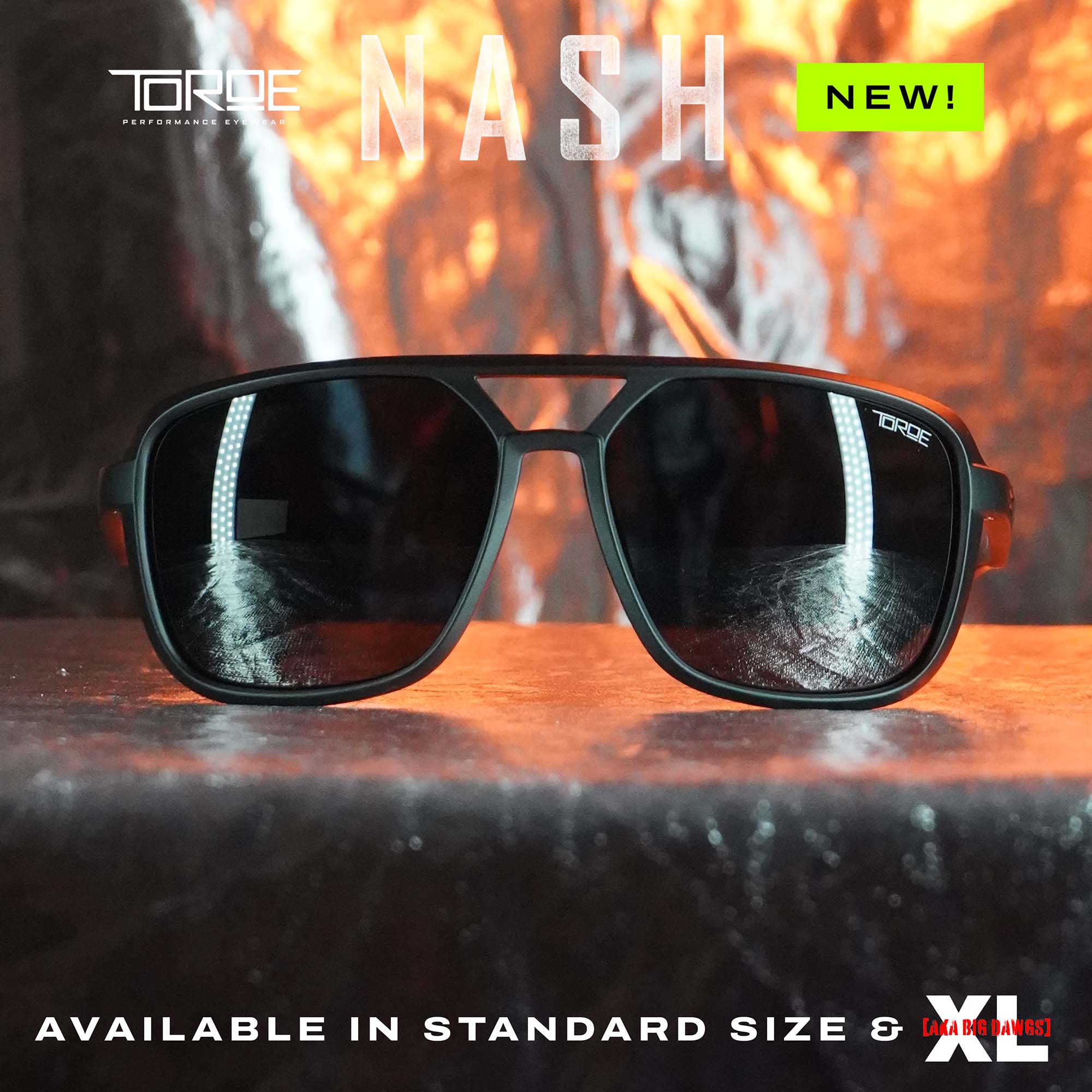 TOROE NASH Polarized Sunglasses