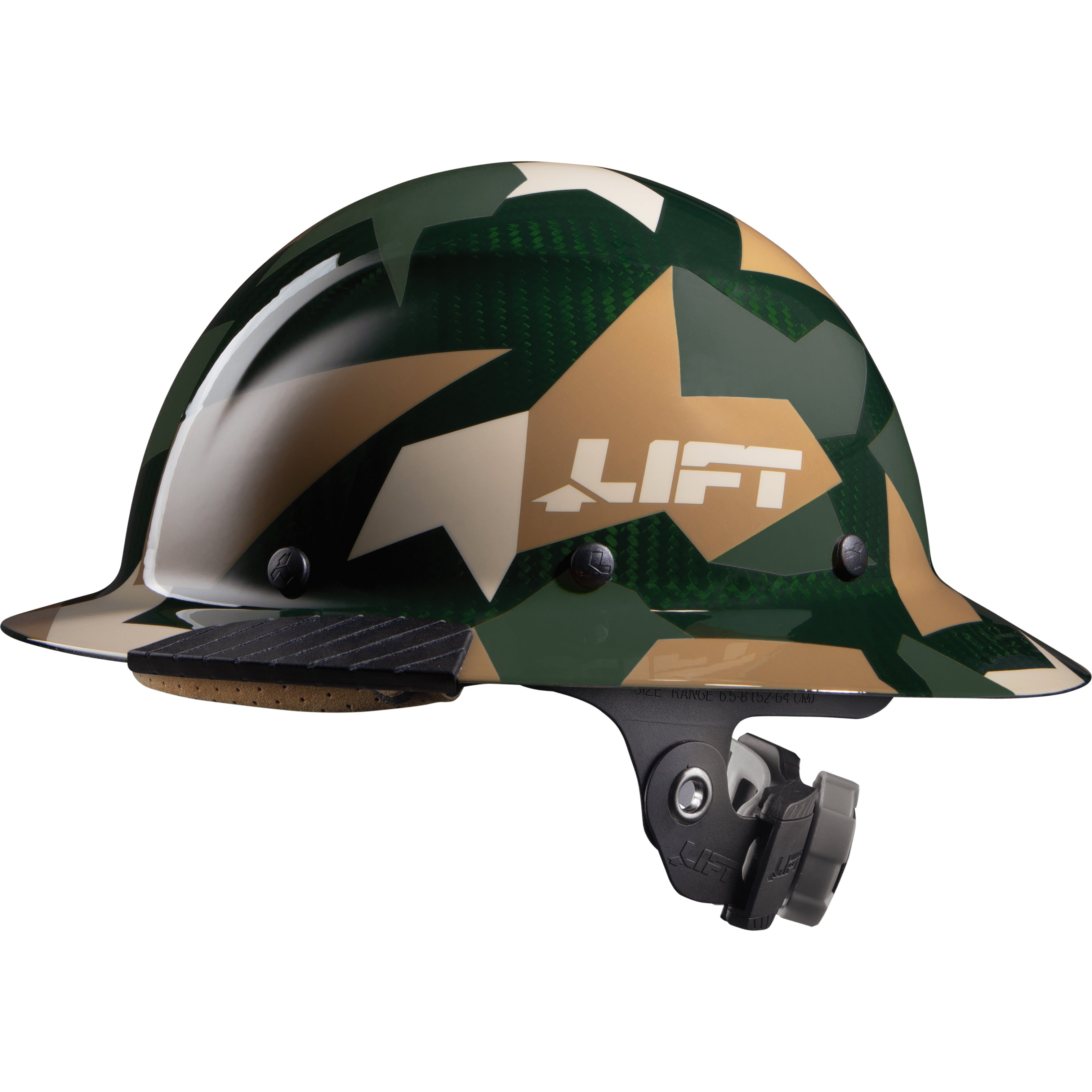 Lift Safety DAX Jungle Carbon Fiber Full Brim Hard Hat