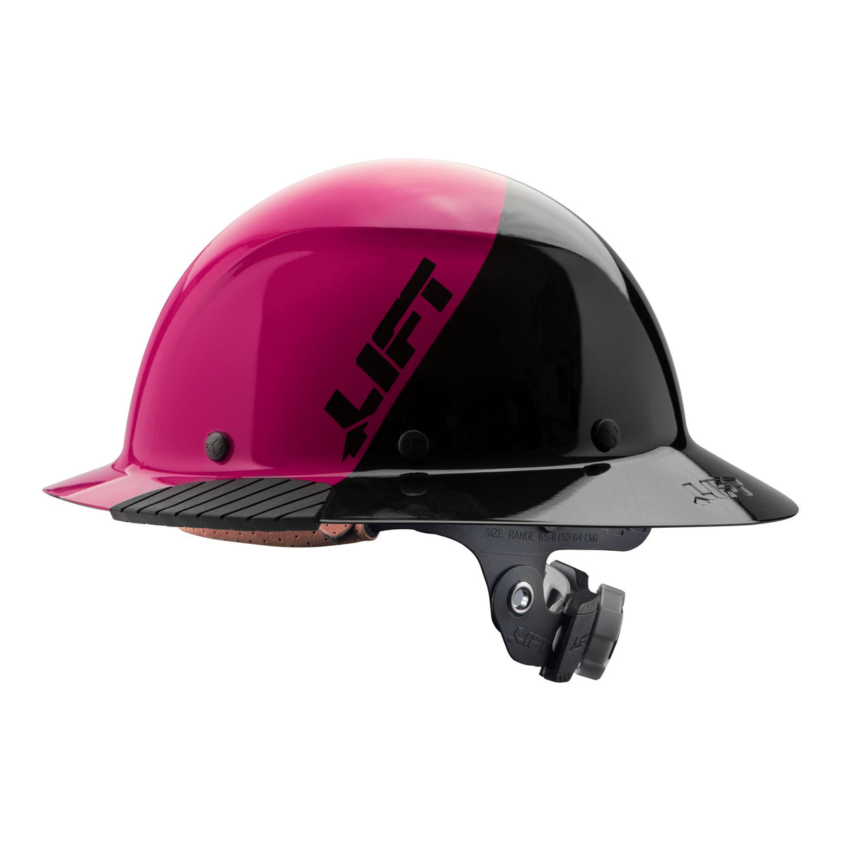 Lift Safety DAX Fifty 50 Pink Full Brim Hard Hat