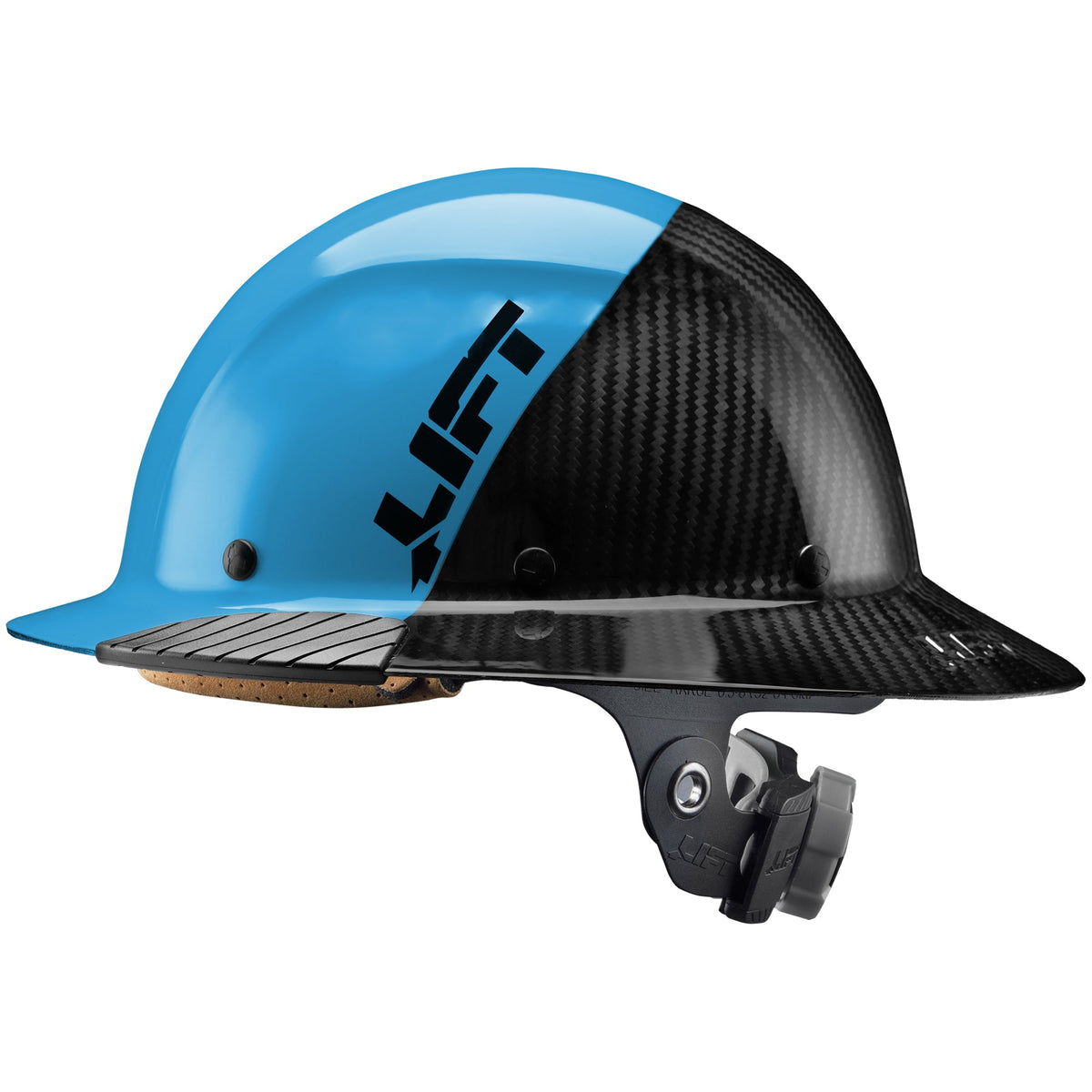 Lift Safety DAX Fifty 50 Carbon Fiber Full Brim Hard Hat