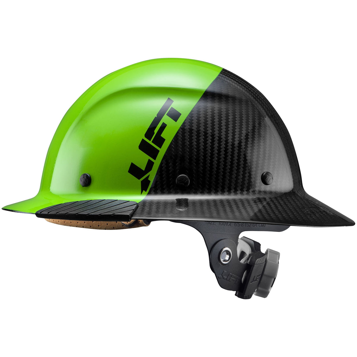 Lift Safety DAX Fifty 50 Carbon Fiber Full Brim Hard Hat