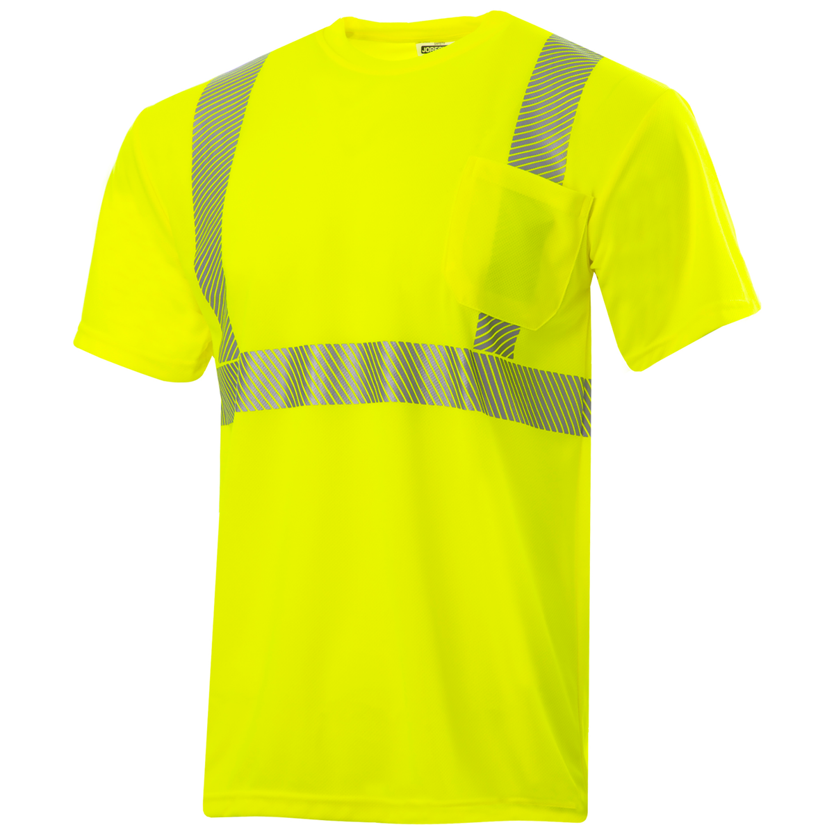 Jorestech Heat Transfer Class 2 Reflective Safety Shirt with Pocket