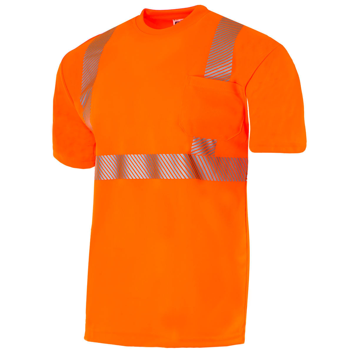 Jorestech Heat Transfer Class 2 Reflective Safety Shirt with Pocket