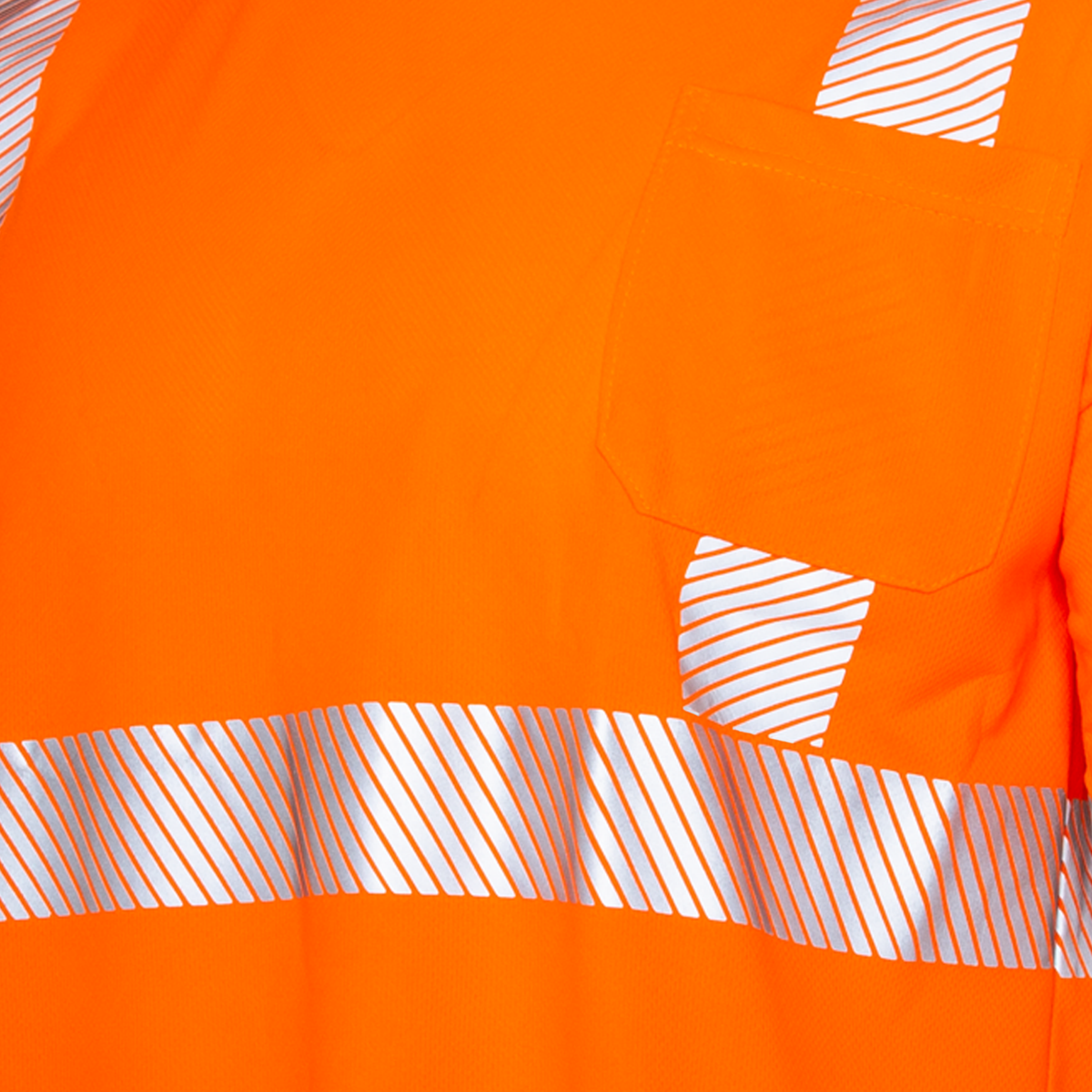 Jorestech Hi-Vis Heat Transfer Reflective Safety Long Sleeve Shirt
