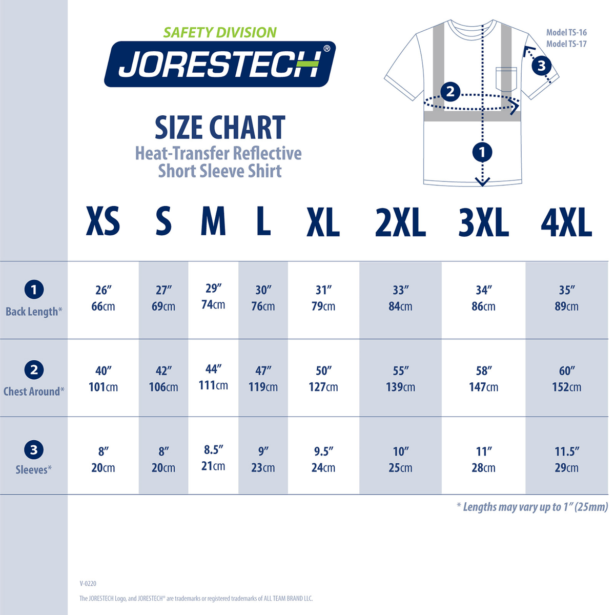 Jorestech Hi-Vis Reflective Dirt-Concealing Safety Shirt