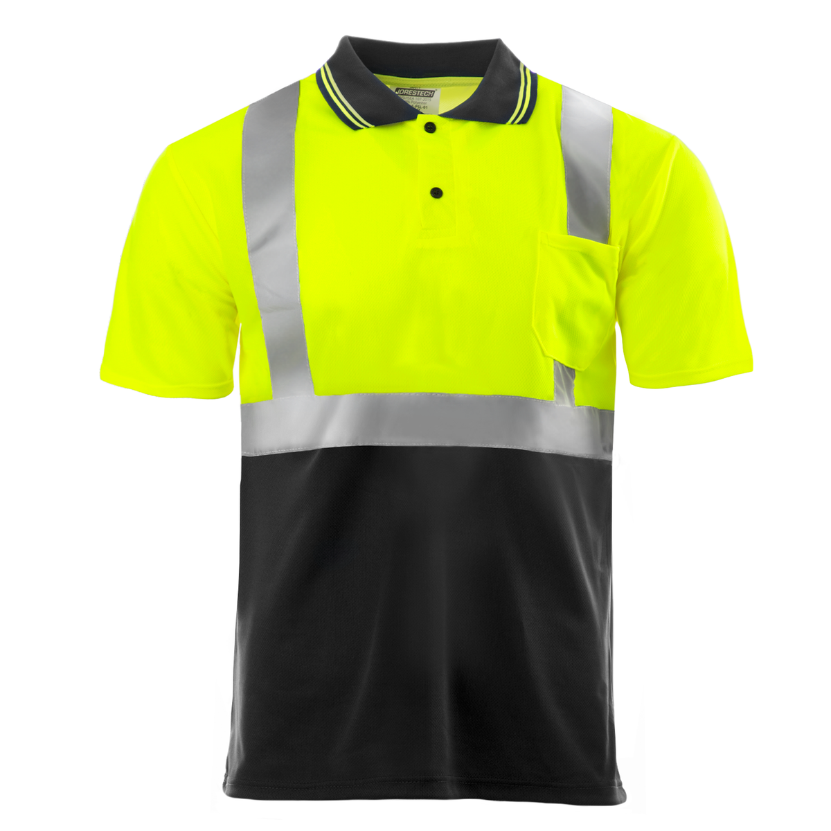 Jorestech Hi-Vis Reflective Dirt-Concealing Safety Polo Shirt