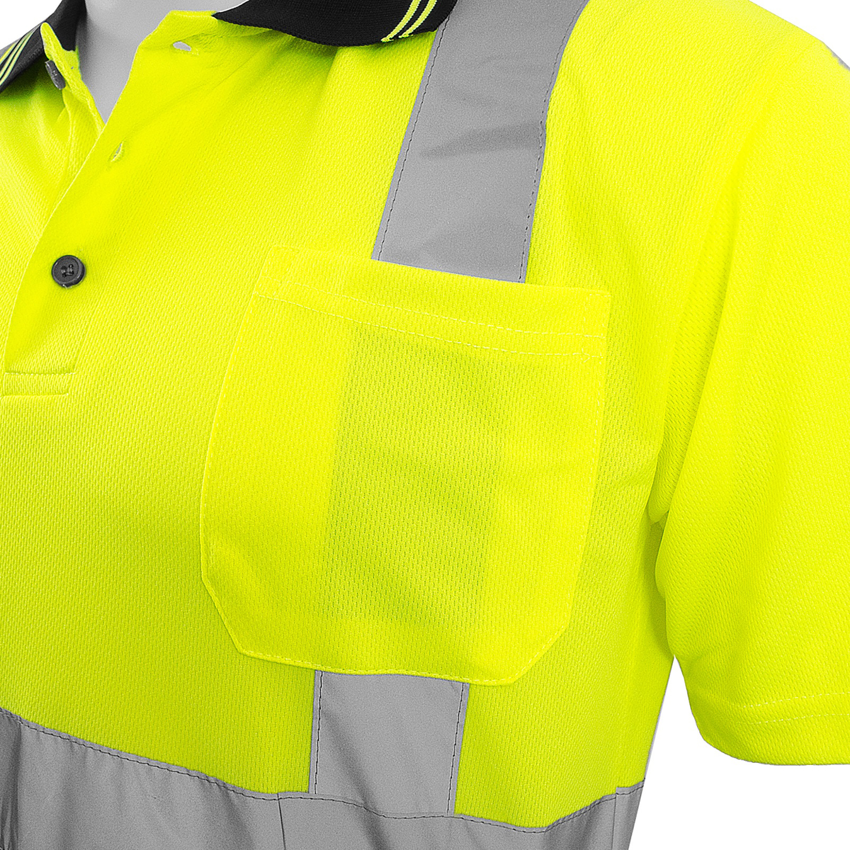 Jorestech Hi-Vis Reflective Dirt-Concealing Safety Polo Shirt
