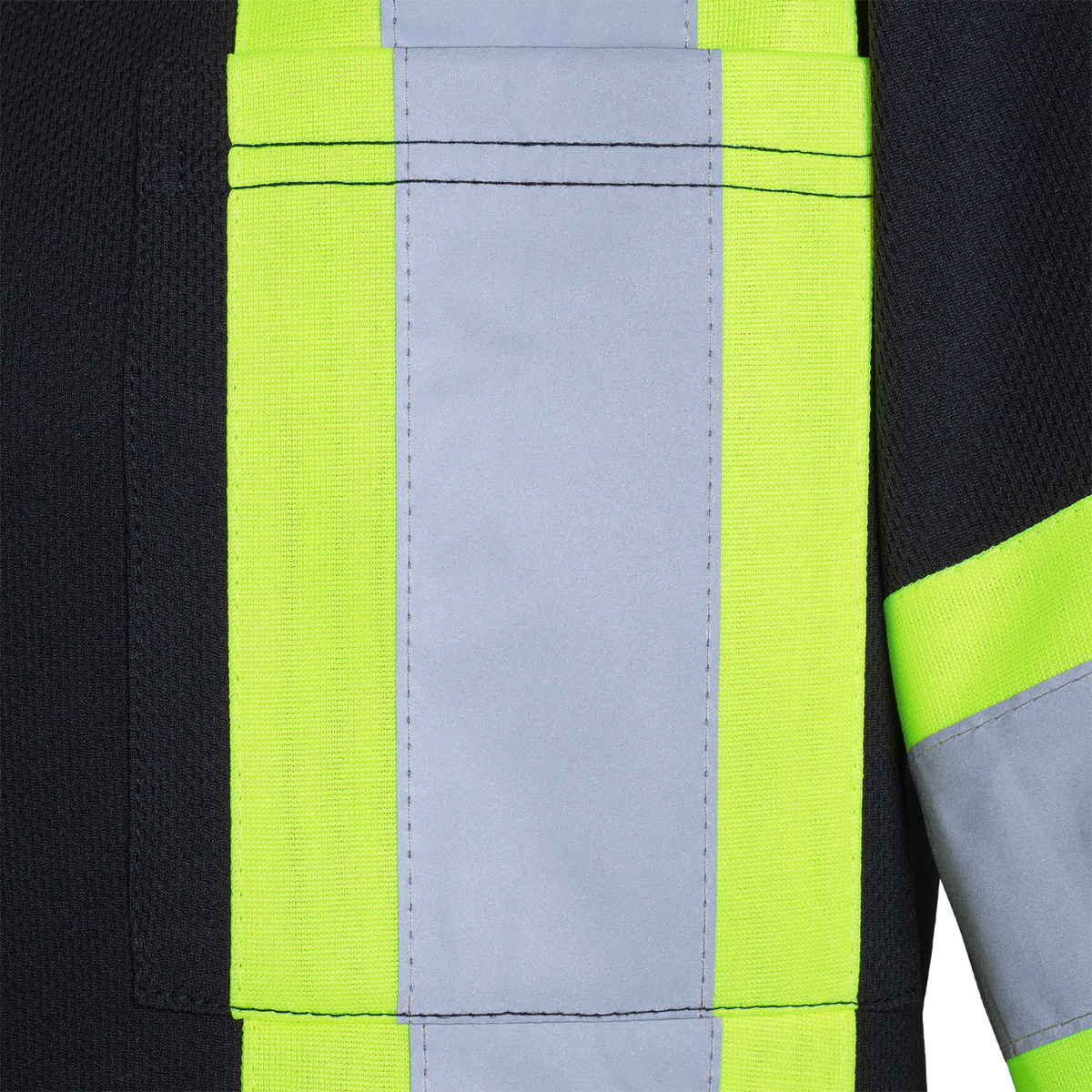 Jorestech High-Vis Reflective Safety Long Sleeve Polo Shirt