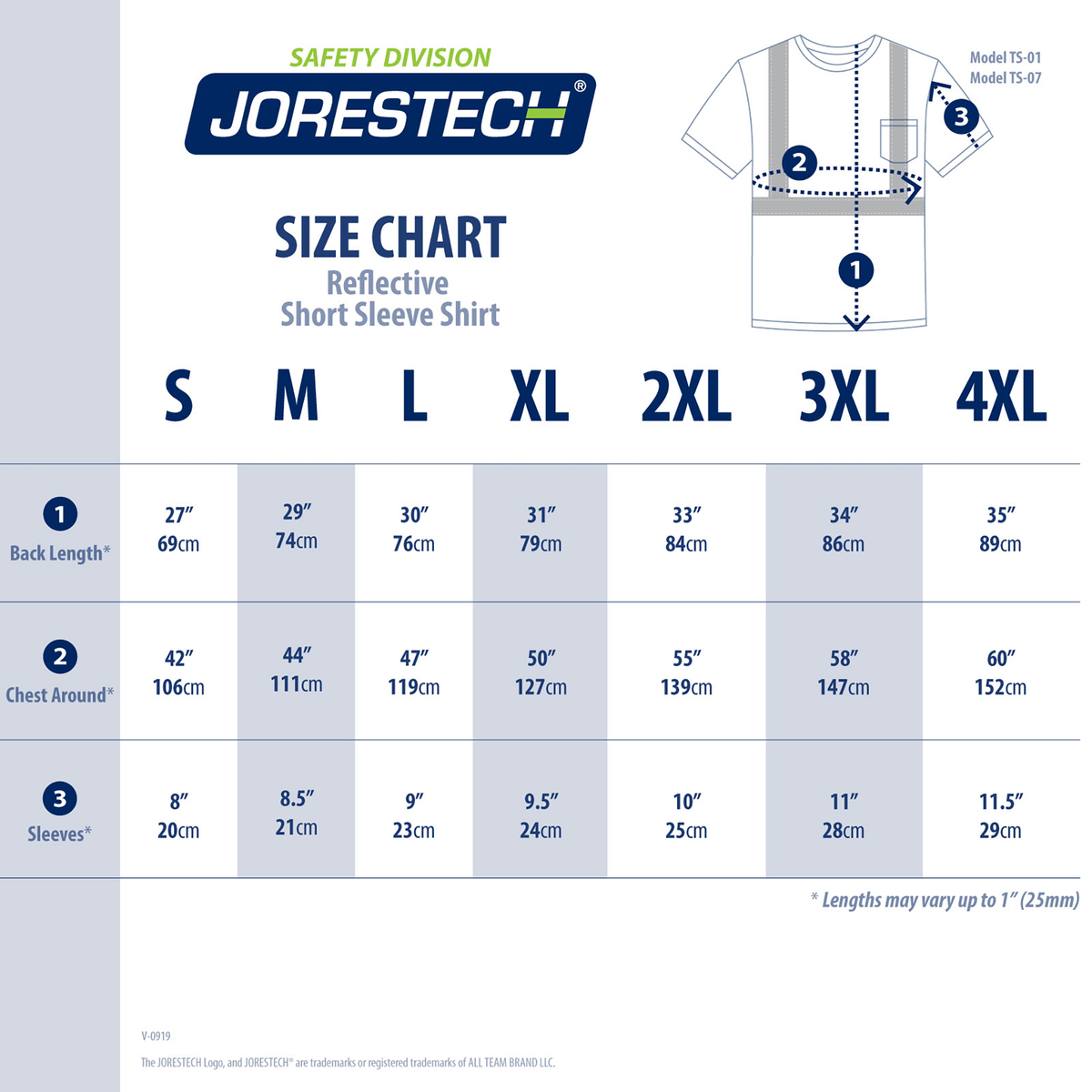 Jorestech Hi-Vis Class 2 High-Visibility Pocket Shirt