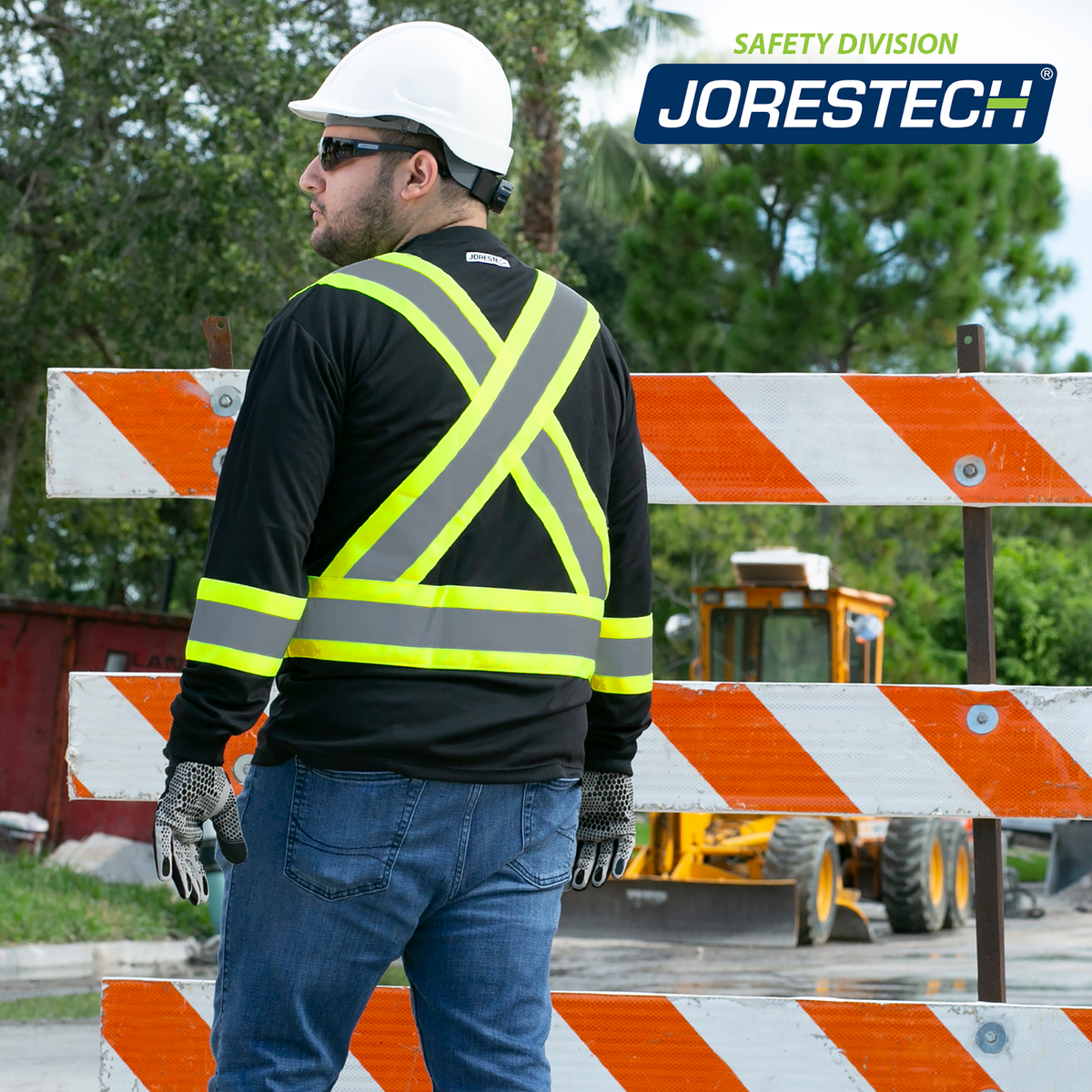 Jorestech Hi-Vis Two-Tone Reflective Long Sleeve Shirt