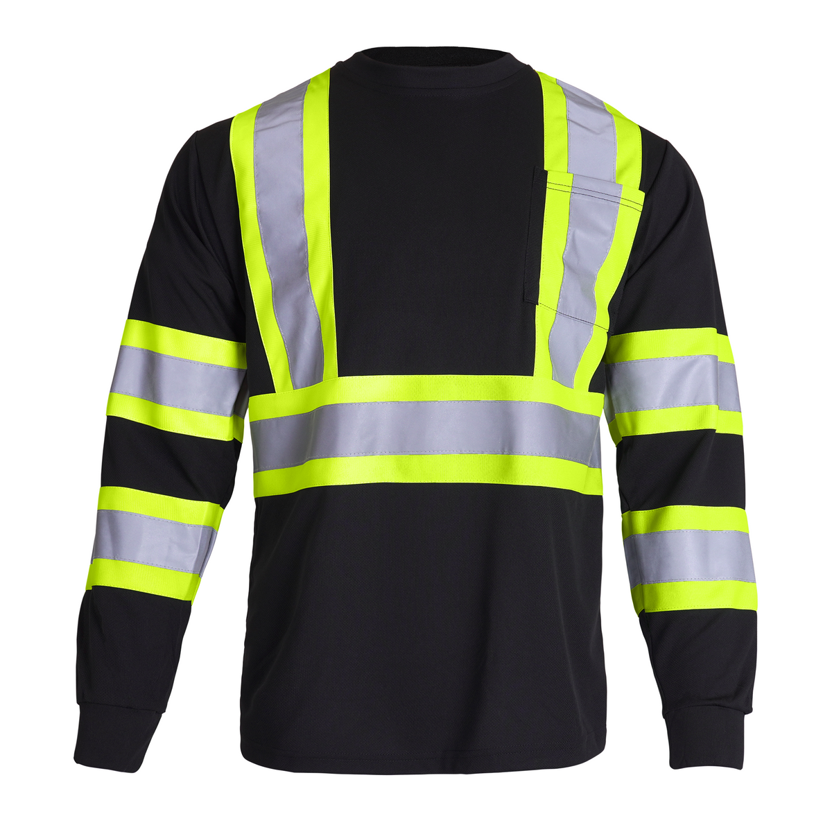 Jorestech Hi-Vis Reflective Two-Tone Long Sleeve Safety Shirt