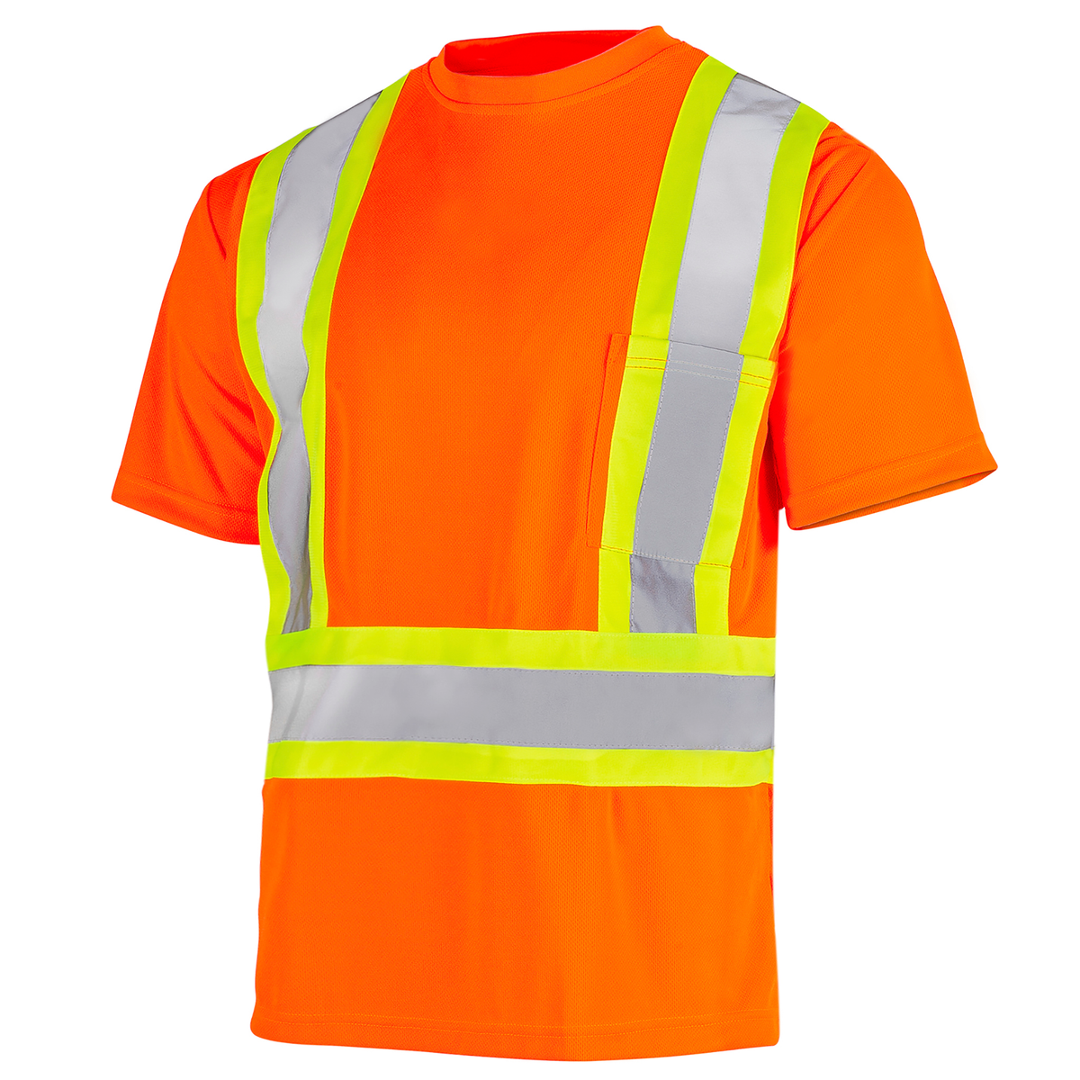 Jorestech Hi-Vis X-Back Reflective Two-Tone Safety Pocket Shirt